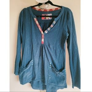 ANTHROPOLOGIE printed long sleeve